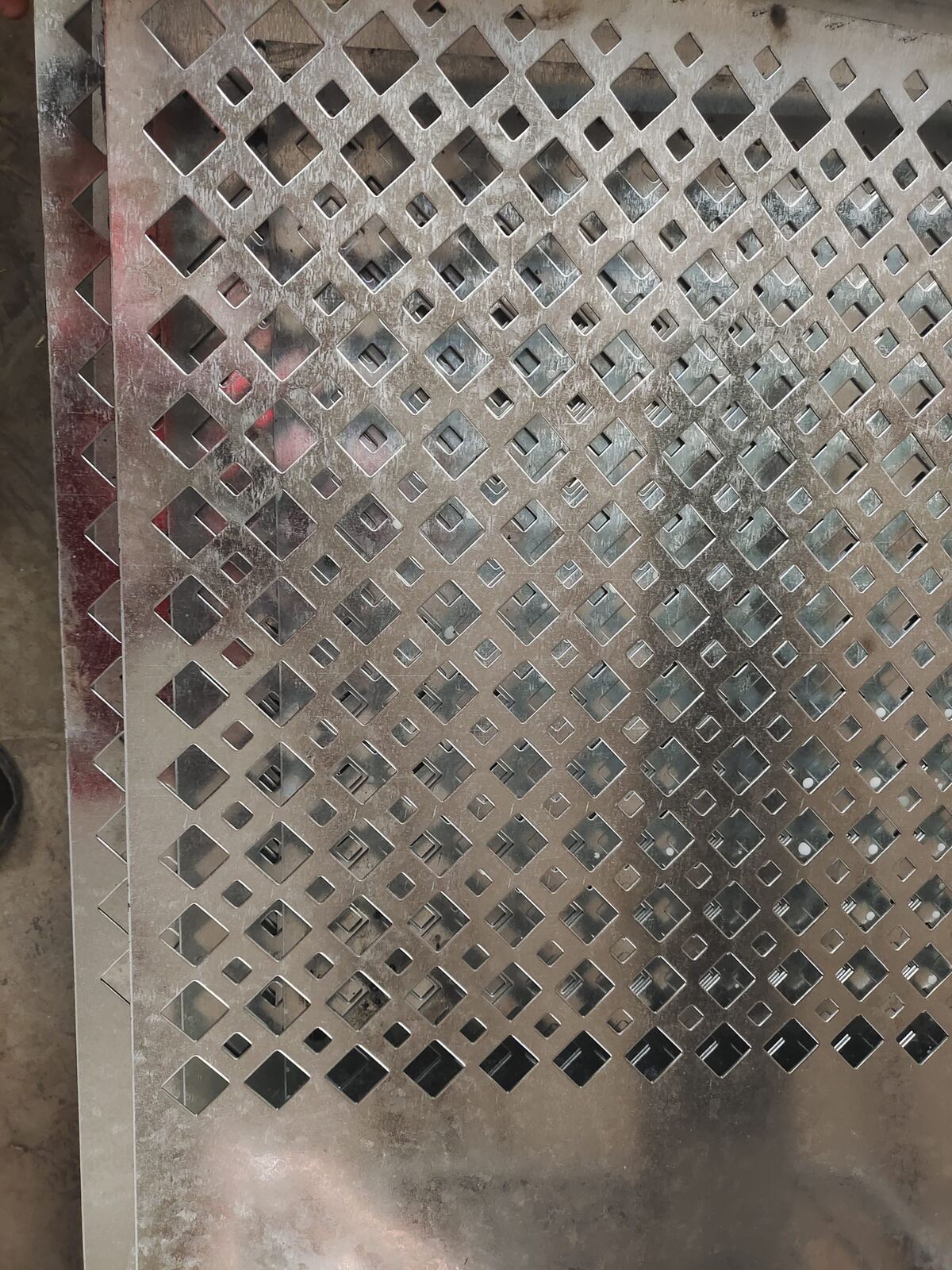 304 stainless steel welded mesh with custom opening