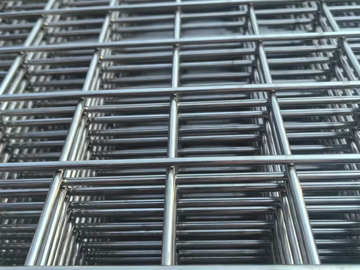 Custom cut stainless steel wire mesh panel produced from buyer drawing