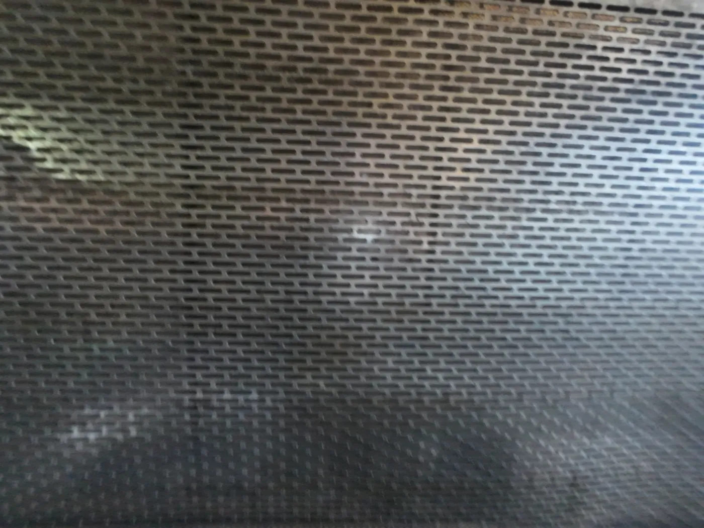 Perforated metal sheet loading bay aerial view at Anping Hand in Hand factory container shipment ready