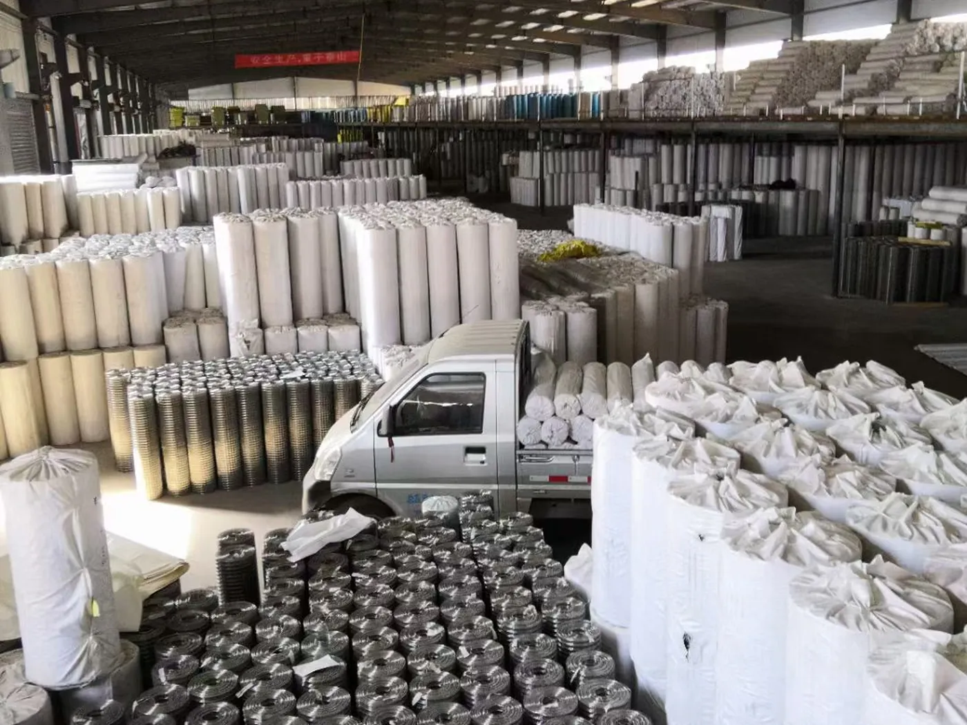 Anping factory supply yard for welded mesh export